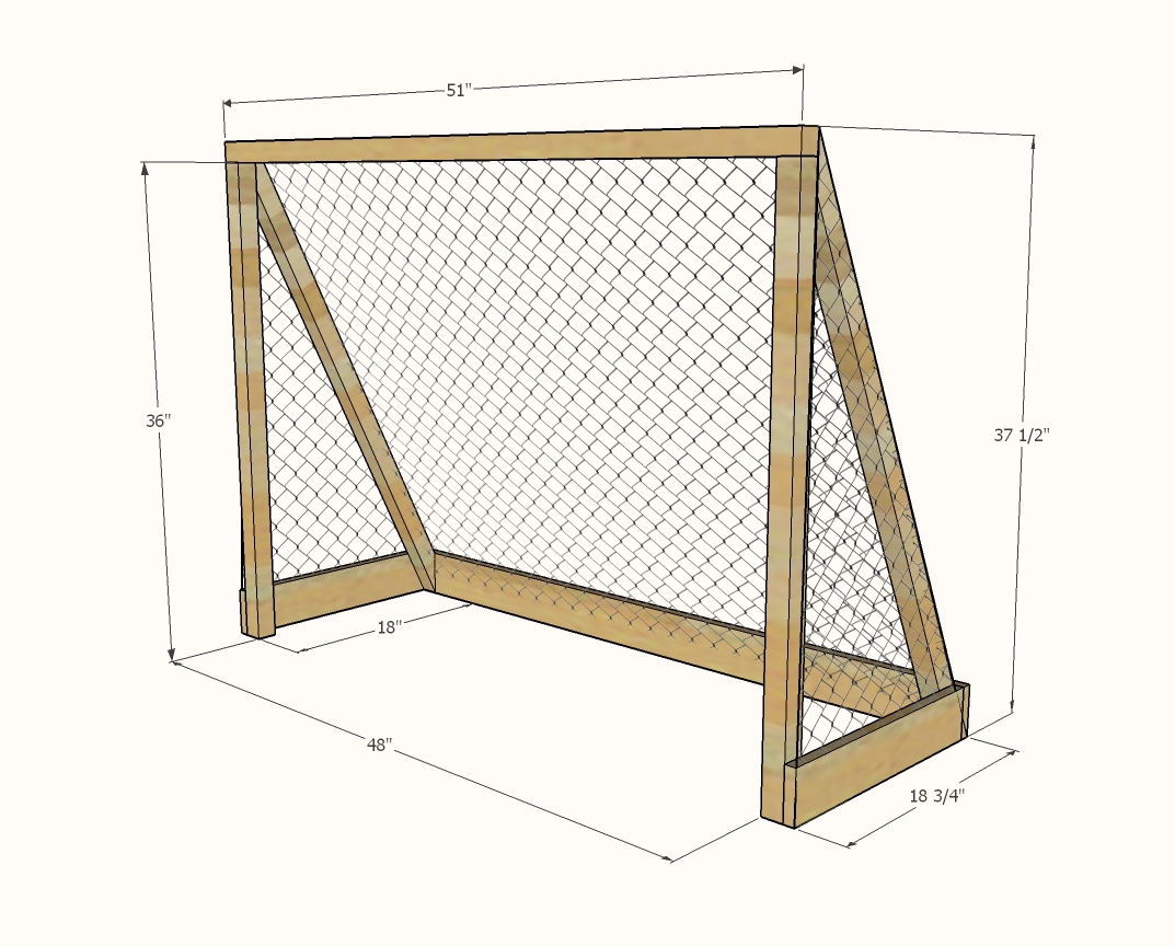 Diy Soccer Goal Plans Do It Your Self